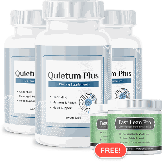 Quietum Plus 3-bottle package